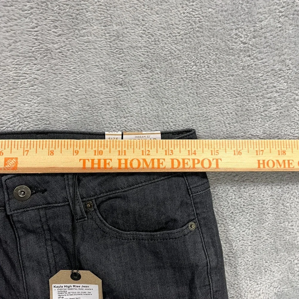 prAna Kayla High Rise Jeans Denim Solid Women's 6 28 Stretch 32